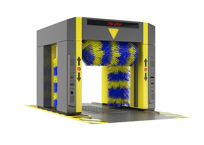 macchina per l'autolavaggio automatico a ponte bridge type automatic car wash machine